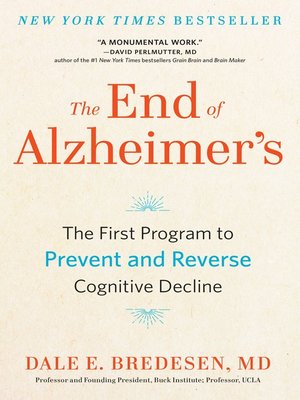 cover image of The End of Alzheimer's